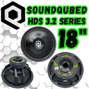 SoundQubed HDS3.2 Series 18 inch Subwoofer SQ-HDS32-18
