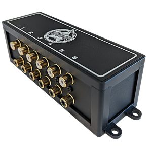 Sky High Car Audio Premium 1 to 6 RCA Distribution Block SHCA-RCA-DISTRO-1T6