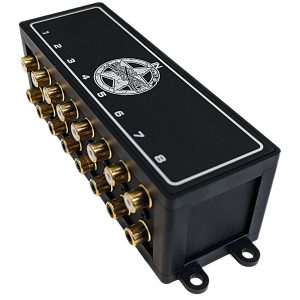 Sky High Car Audio Premium 1 to 8 RCA Distribution Block SHCA-RCA-DISTRO-1T8