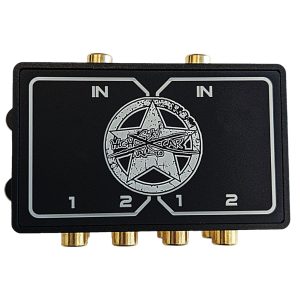 Sky High Car Audio Premium 2 to 4 Split RCA Distribution Block SHCA-RCA-DISTRO-2T4