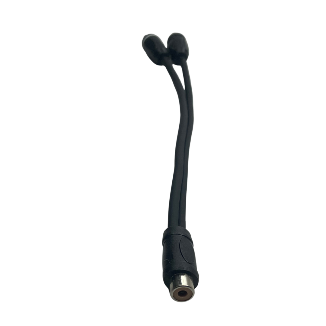 SoundQubed Twisted OFC RCA Y-Splitter 1 Male to 2 Female – view 2
