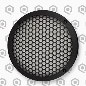 SoundQubed 6.5 inch Q-Shape Steel Speaker Grille Black