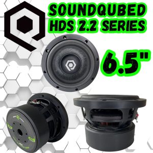 SoundQubed 6.5 inch HDS 2.2 Series Subwoofer SQ-HDS206
