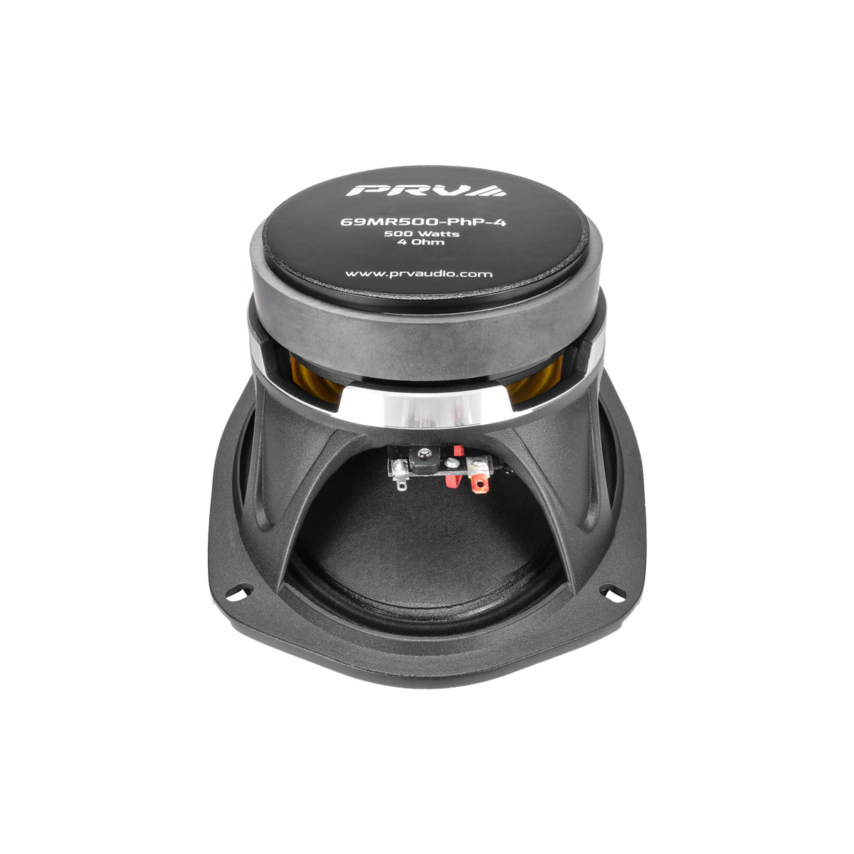 PRV 6x9 inch 4 Ohm Phase Plug Mid Range Speaker PRV-69MR500-PhP-4 - Image 6