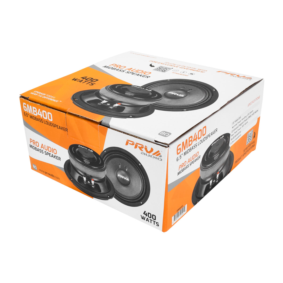 PRV 6.5 inch 8 Ohm MidBass Speaker PRV-6MB400 - Image 8