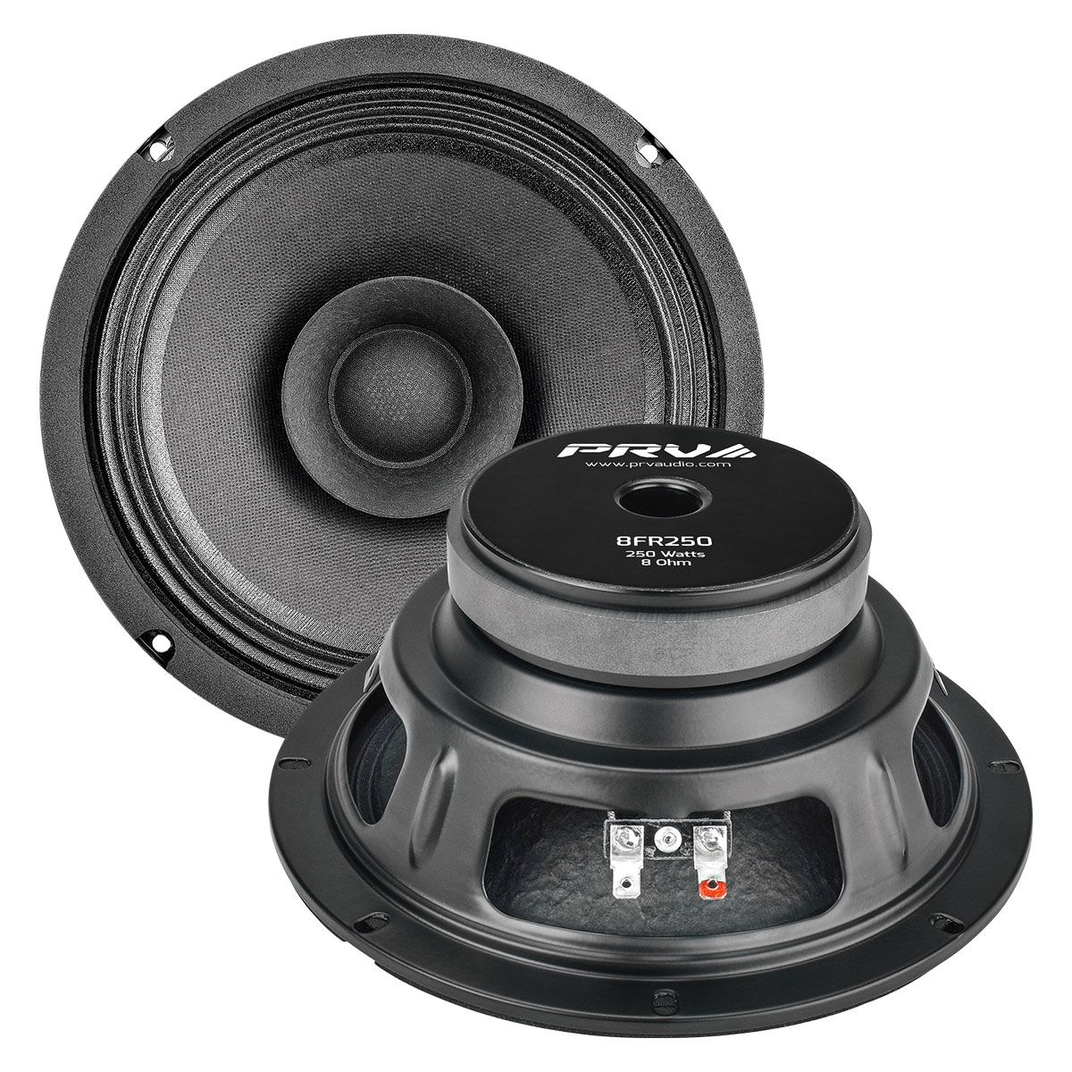 PRV 8 inch 8 Ohm Full Range Speaker PRV-8FR250
