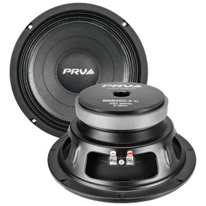 PRV 8 inch 4 Ohm MidBass Speaker v2 PRV-8MB450-4v2