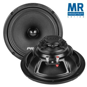 PRV 8 inch 4 Ohm Neodymium Bullet Mid Range Speaker PRV-8MR500-NDY-4BULLET