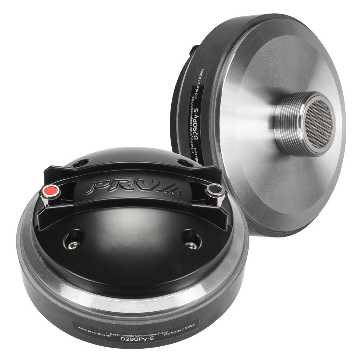 PRV 1 inch Exit Polyimide Compression Driver Screw-On 8 Ohm PRV-D290Py-S