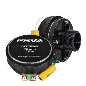 PRV 1 inch Exit Phenolic Compression Driver 8 Ohm PRV-DT175Ph-S