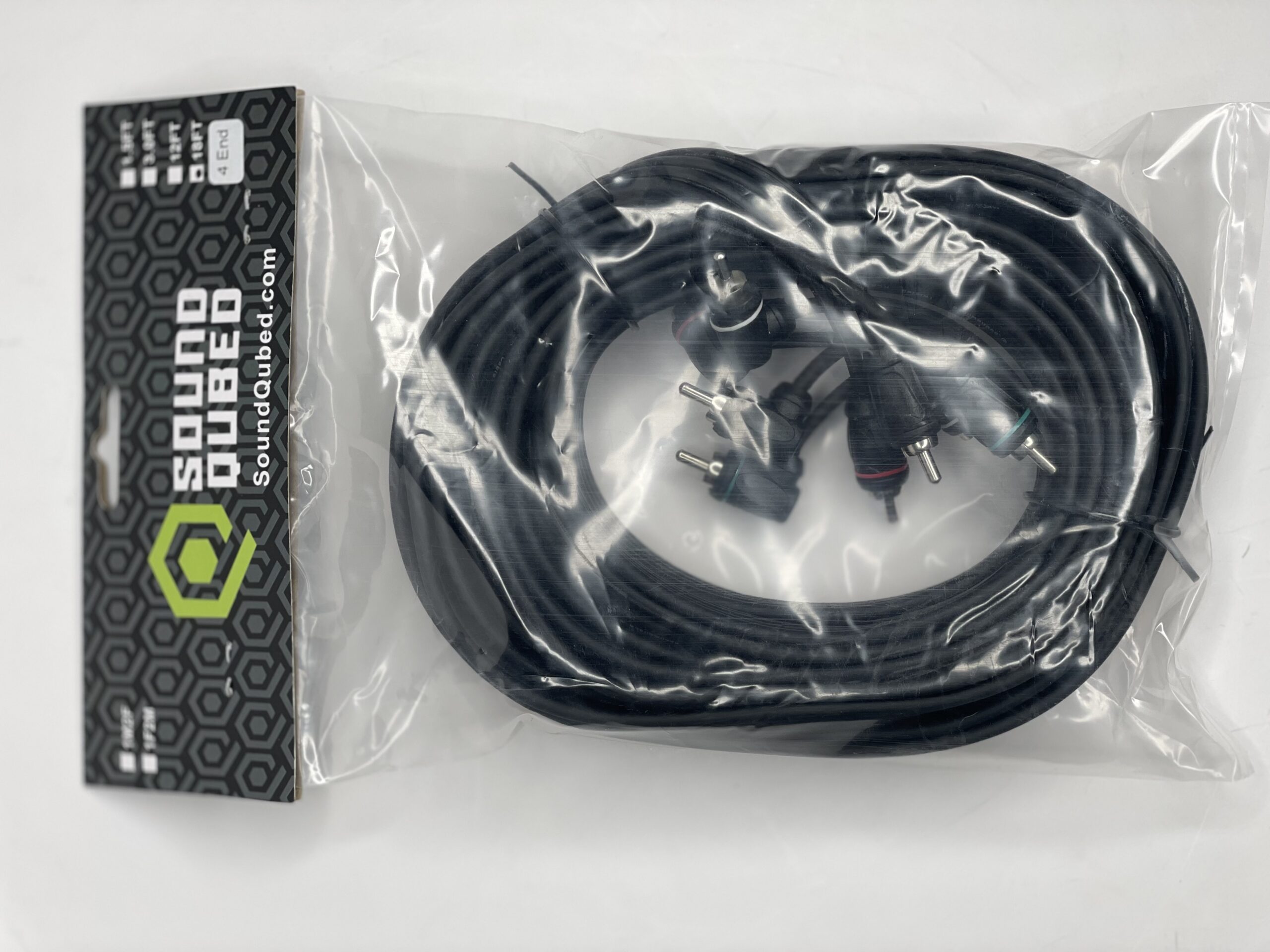 SoundQubed Twisted OFC 4-Channel RCA Cable 18 ft – view 4