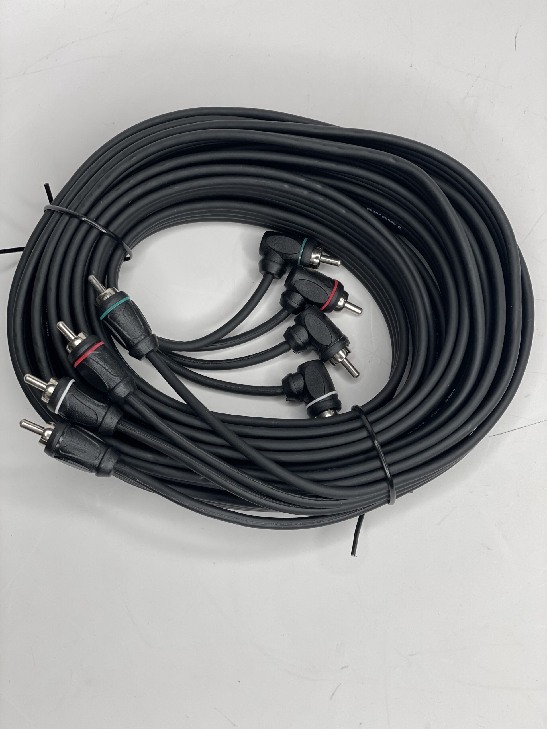 SoundQubed Twisted OFC 4-Channel RCA Cable 18 ft – view 2