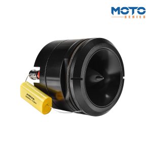 PRV Moto Series 2.75 inch 4 Ohm Neodymium Short Horn Tweeter BLACK PRV-MT2.7TWB-4
