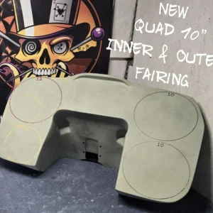 Voodoo Bikeworks Quad 10" Inner & Outer Fairing