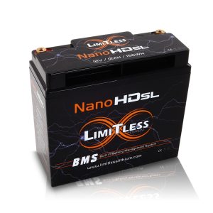 Nano -HD SL 12AH Motorcycle / Power sports Battery (BCI 20 Case) NSL-12AH