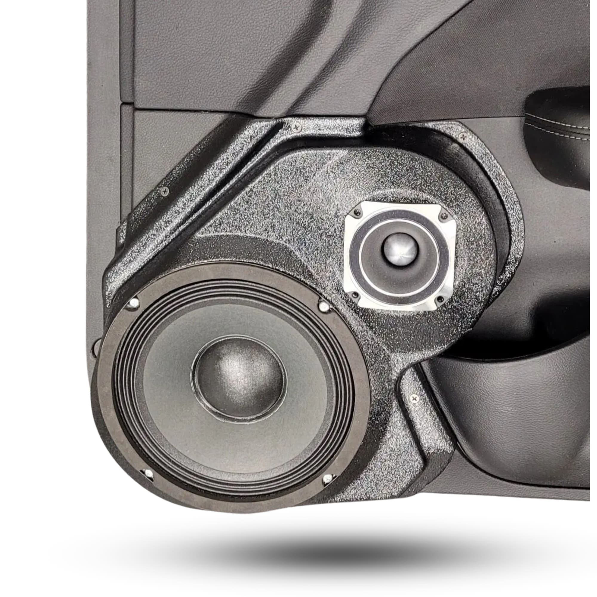 8" + 3.5" Front Door Speaker Pods – 2015–2023 Dodge Challenger - Image 3