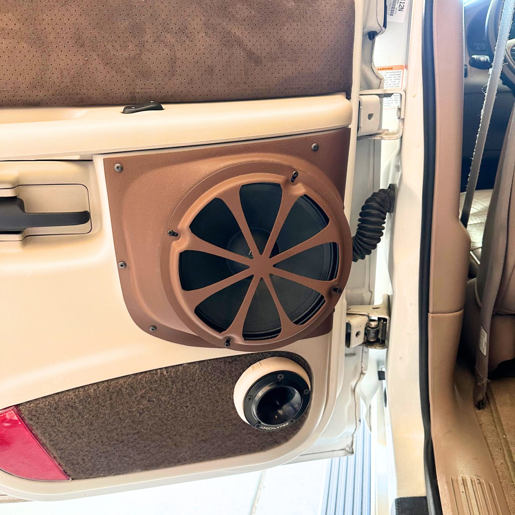 8" Rear Door Speaker Pods – 1997–2001 Ford Explorer – 4-Door - Image 5