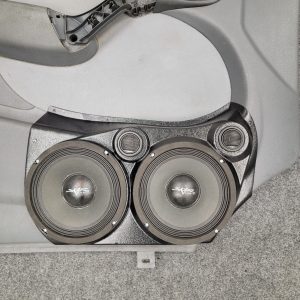 Dual 8" + Dual 2" Tweeter Front Door Speaker Pods – 2003–2009 Dodge Sprinter