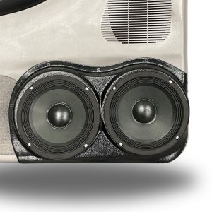 Dual 6.5" Front Door Speaker Pods Manual Windows – 1998–2012 Mazda B-Series & Ford Ranger