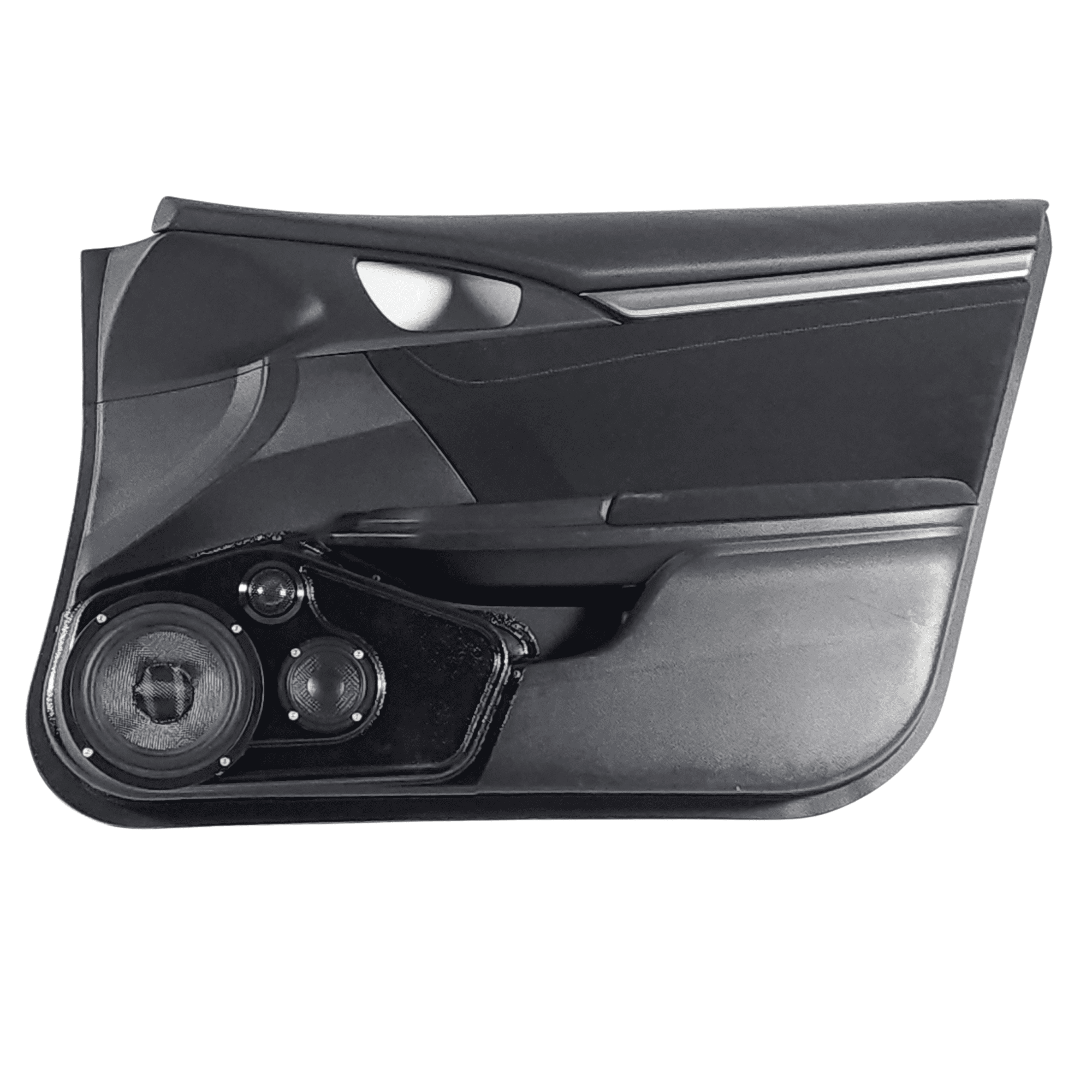 6.5", 3.5" + 2" Tweeter Front Door Speaker Pods – 2016–2020 Honda Civic Sedan – 4-Door - Image 3