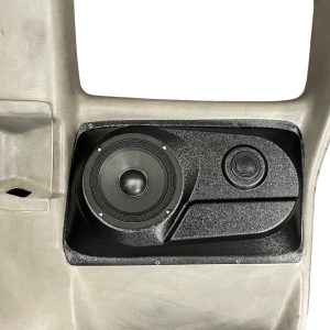 6.5" + 2" Tweeter Rear Door Speaker Pods – 2000–2006 Chevrolet Silverado & GMC Sierra – Extended Cab