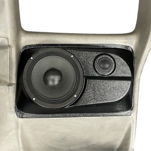 8" + 2" tweeter Rear Door Speaker Pods – 2000–2006 Chevrolet Silverado & GMC Sierra – Extended Cab