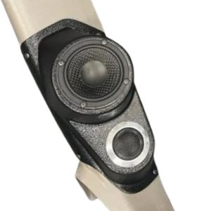 3.5" + 2" Tweeter A-Pillar Speaker Pods OFF-AXIS – 2000–2006 GM Fullsize Trucks and SUVs