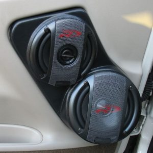 6.5" + 5.25" Flangeless Front Door Speaker Pods – 2000–2006 GM Fullsize Trucks and SUVs