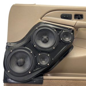 Dual 6.5" + Dual 3.5" Front Door Speaker Pods – 2000–2006 GM Fullsize Trucks and SUVs