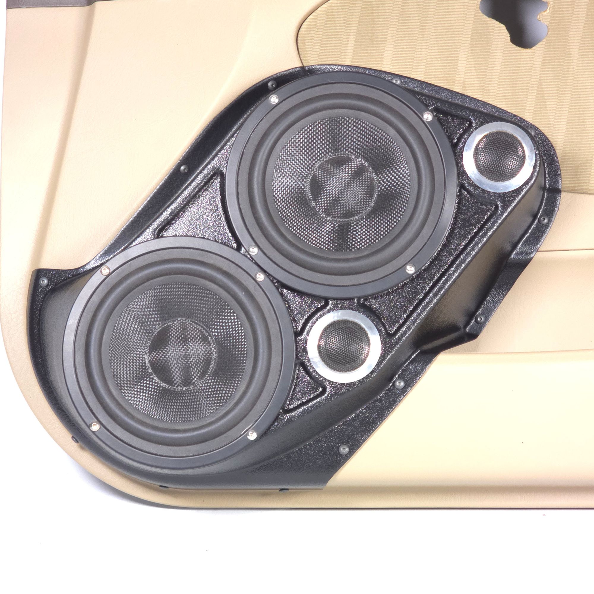 Dual 6.5" + Dual 2" Front Door Speaker Pods – 2001–2005 Honda Civic Sedan – 4-Door - Image 2