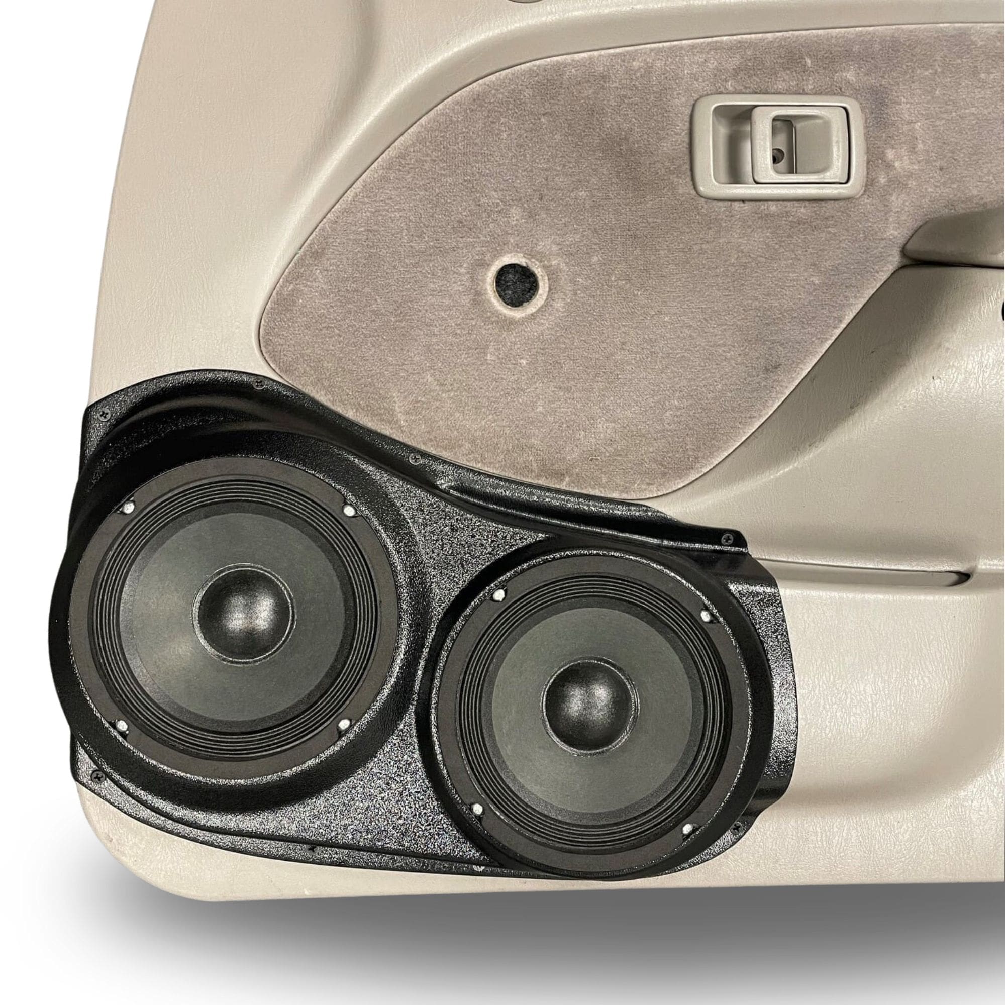 Dual 6.5" Front Door Speaker Pods – 2001–2004 Toyota Tacoma – Electric Windows