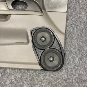 Dual 6.5" Front Door Speaker Pods – 2002–2009 GMC Envoy & Envoy XL • 2003–2008 Isuzu Ascender