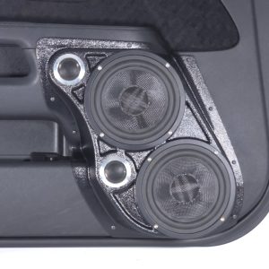 Dual 6.5" + Dual 2" Tweeter Front Door Speaker Pods – 2002–2006 Honda CRV – 4-Door