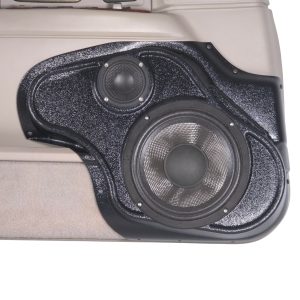 8" + 3.5" Front Door Speaker Pods – 2003–2011 Lincoln Towncar