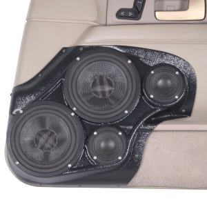 Dual 6.5" + Dual 3.5" Front Door Speaker Pods – 2003–2011 Lincoln Towncar