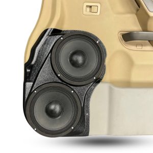 Dual 8" Front Door Speaker Pods – 2004–2007 Nissan Armada & Infiniti QX56 • 2004–2014 Nissan Titan