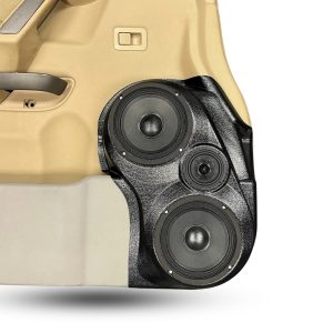 Dual 6.5" + 3.5" Front Door Speaker Pods – 2004–2007 Nissan Armada & Infiniti QX56 • 2004–2014 Nissan Titan