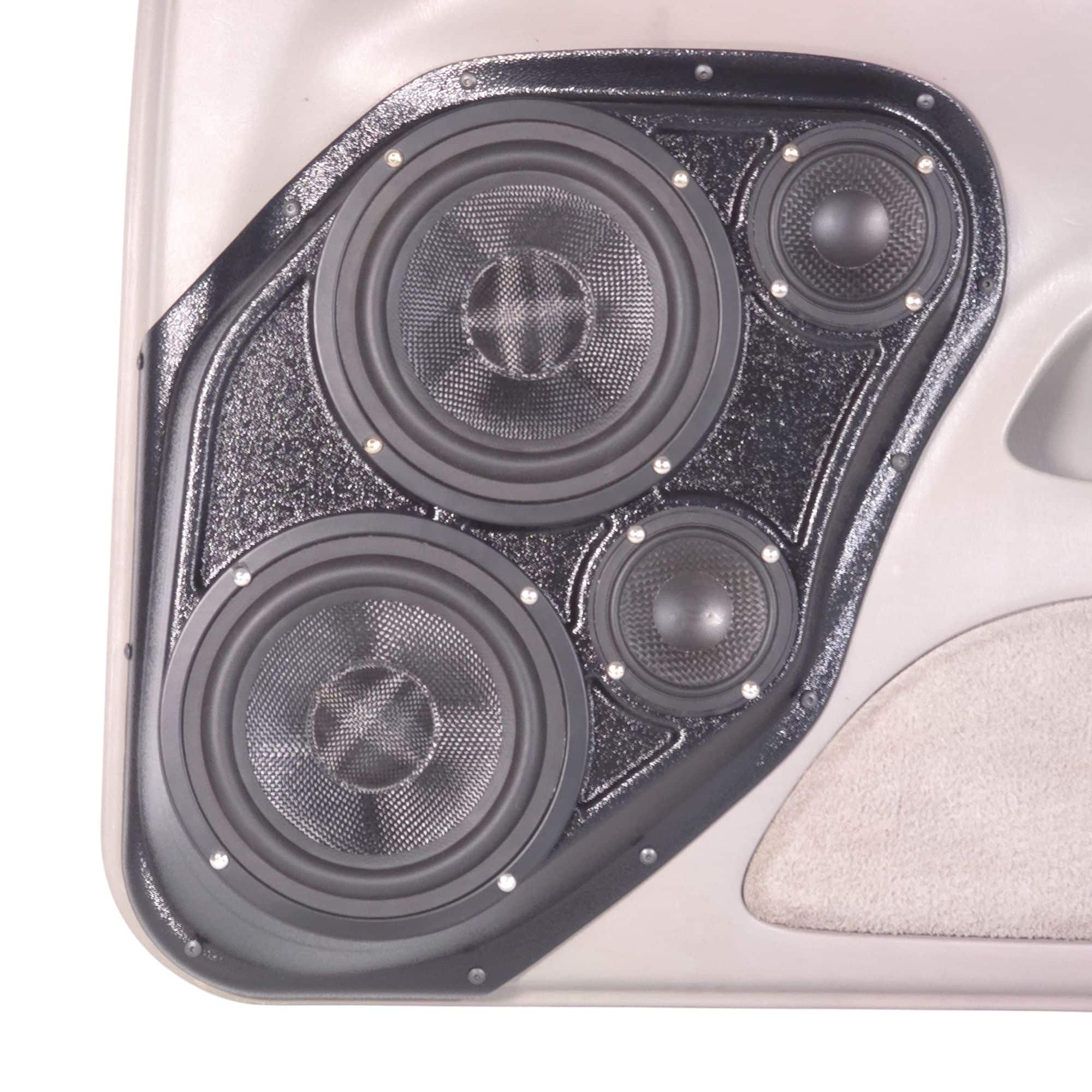 Dual 6.5" + Dual 3.5" Front Door Speaker Pods – 2001–2007 Toyota Sequoia • 2004–2006 Toyota Tundra - Image 2