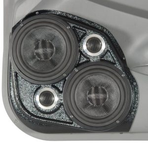Dual 6.5" + Dual 2" Tweeter Front Door Speaker Pods – 2005–2008 Toyota Tacoma