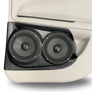 Dual 6.5" Rear Door Speaker Pods – 2006–2015 Chevrolet Impala
