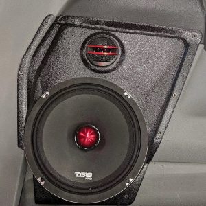 8" + 2" tweeter Front Door Speaker Pods – 2006–2008 Dodge Ram
