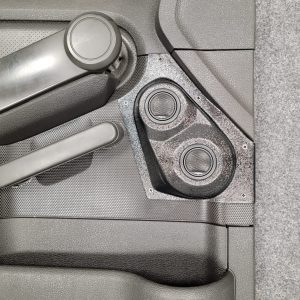 Dual 2" Tweeter Front Door Speaker Pods – 2006–2010 Ford Explorer