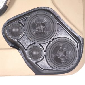Dual 6.5" + Dual 3.5" Front Door Speaker Pods – 2006–2007 Hummer H3
