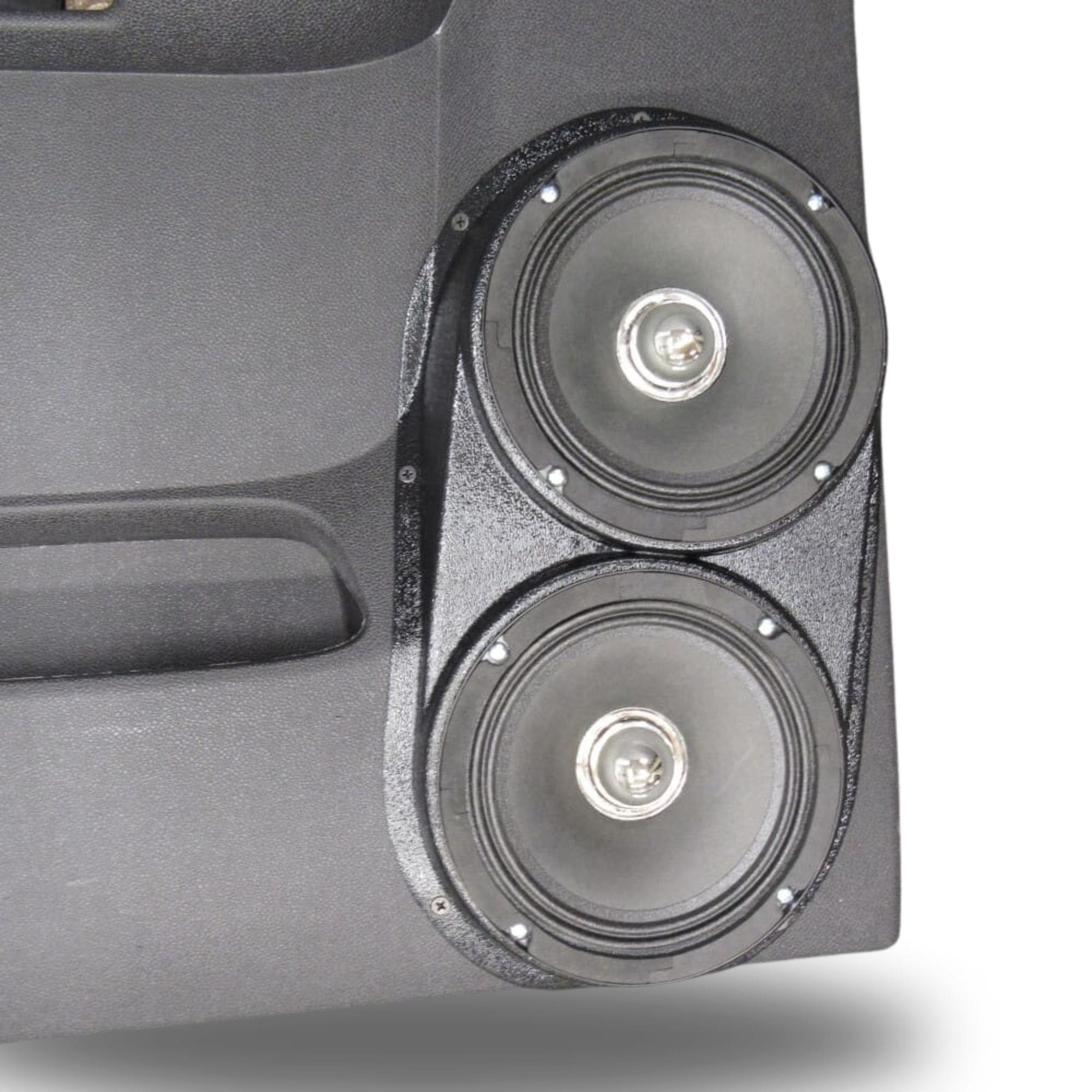 Dual 6.5" Rear Door Speaker Pods – 2007–2013 Chevrolet Silverado & GMC Sierra – Extended Cab - Image 2