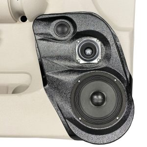 6.5", 3.5" + 2" Tweeter Front Door Speaker Pods – 2007–2009 Chevrolet Silverado & GMC Sierra – Lower Handle