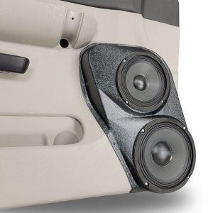 8" + 6.5" Front Door Speaker Pods – 2007–2009 Chevrolet Silverado & GMC Sierra – Lower Handle