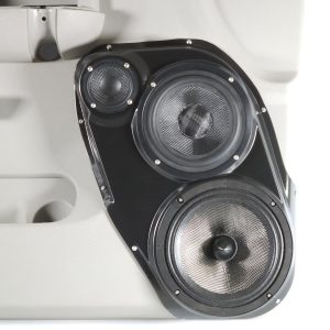8", 6.5" + 3.5" Front Door Speaker Pods – 2007–2009 Chevrolet Silverado & GMC Sierra – Lower Handle