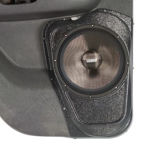 10" Rear Door Speaker Pods – 2007–2013 GM Full-Size Pickups • 2007–2014 GM Full-Size SUVs – Upper Handle