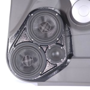 Dual 6.5" + 3.5" Front Door Speaker Pods – 2007–2011 Honda CRV – 4-Door