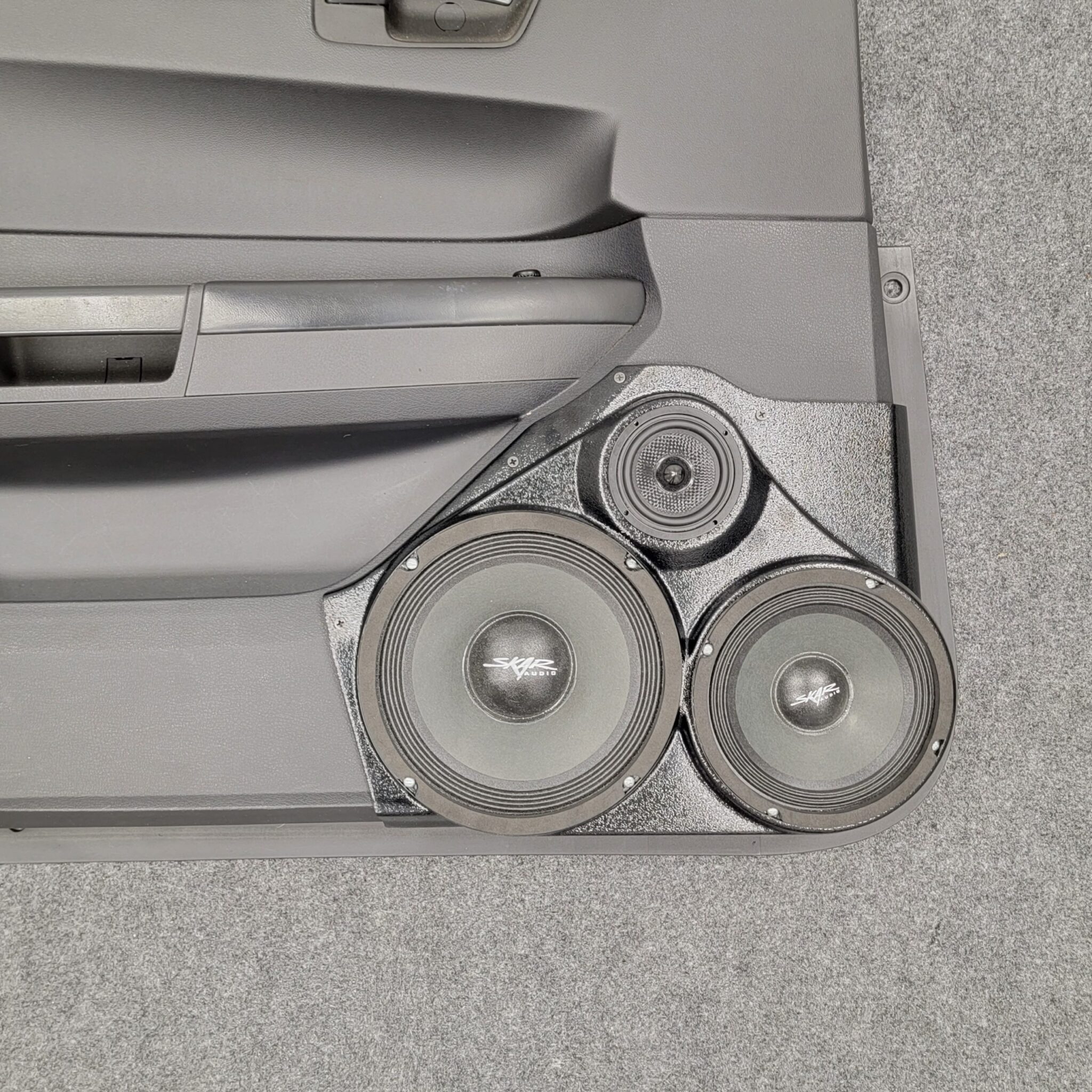 8", 6.5" + 3.5" Front Door Speaker Pods – 2008–2010 Chrysler 300C - Image 3